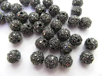 wholesale 50cs 8-12mm Bling Micro Pave Crysta craft Ball beads, Micro Pave Hematite Gold Findings Charm, Round Ball Spacer
wholesale 50cs 8-12mm Bling Micro Pave Crysta craft Ball beads, Micro Pave Hematite Gold Findings Charm, Round Ball Spacer