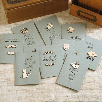 Nine of the optional exquisite Christmas day greeting card return to the ancients Wood trim blessing CARDS party invitation card
Nine of the optional exquisite Christmas day greeting card return to the ancients Wood trim blessing CARDS party invitation card