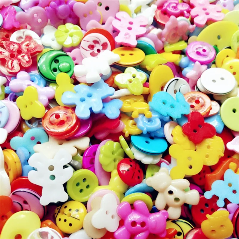 100PCs Mixed Randomly 2 Holes Assorted Plastic Sewing Buttons for Scrapbooking Sewing Accessories Sewing Appliques Crafts
100PCs Mixed Randomly 2 Holes Assorted Plastic Sewing Buttons for Scrapbooking Sewing Accessories Sewing Appliques Crafts