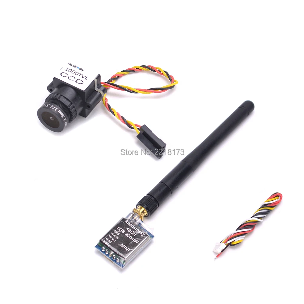 1000TVL CCD 1/3 110 Degree 2.8mm Lens Mini Camera NTSC PAL Switchable TS5823 48CH 48 Channels 200mW for FPV mini Drone
1000TVL CCD 1/3 110 Degree 2.8mm Lens Mini Camera NTSC PAL Switchable TS5823 48CH 48 Channels 200mW for FPV mini Drone