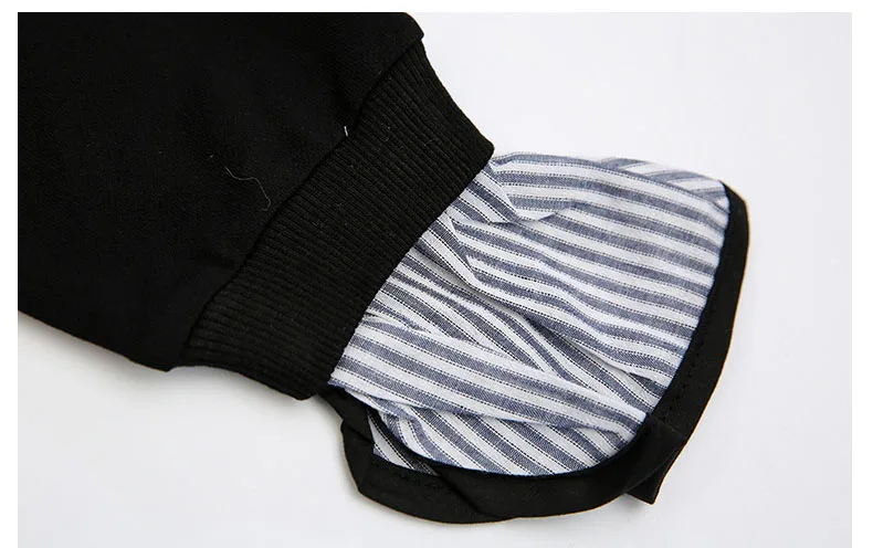 toddler girl outfits 2018 striped patchwork t-shirt tops denim pants clothes kids 2 pcs autumn suits children outfits clothing (3)