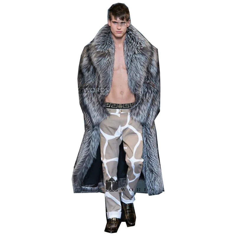 2019 Autumn winter new fur coat men long imitation fox fur coat European and American fur integrated windbreaker S-6XL
2019 Autumn winter new fur coat men long imitation fox fur coat European and American fur integrated windbreaker S-6XL