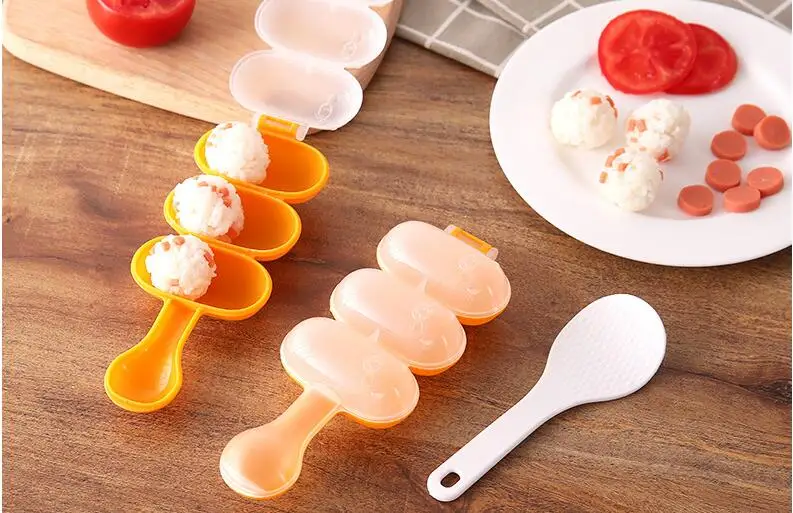 1PC New DIY Cute Mini Rice and Vegetable Roll Mold Meat Ball Maker Sushi Onigiri Tool Kitchen Gadgets OK 0761
1PC New DIY Cute Mini Rice and Vegetable Roll Mold Meat Ball Maker Sushi Onigiri Tool Kitchen Gadgets OK 0761