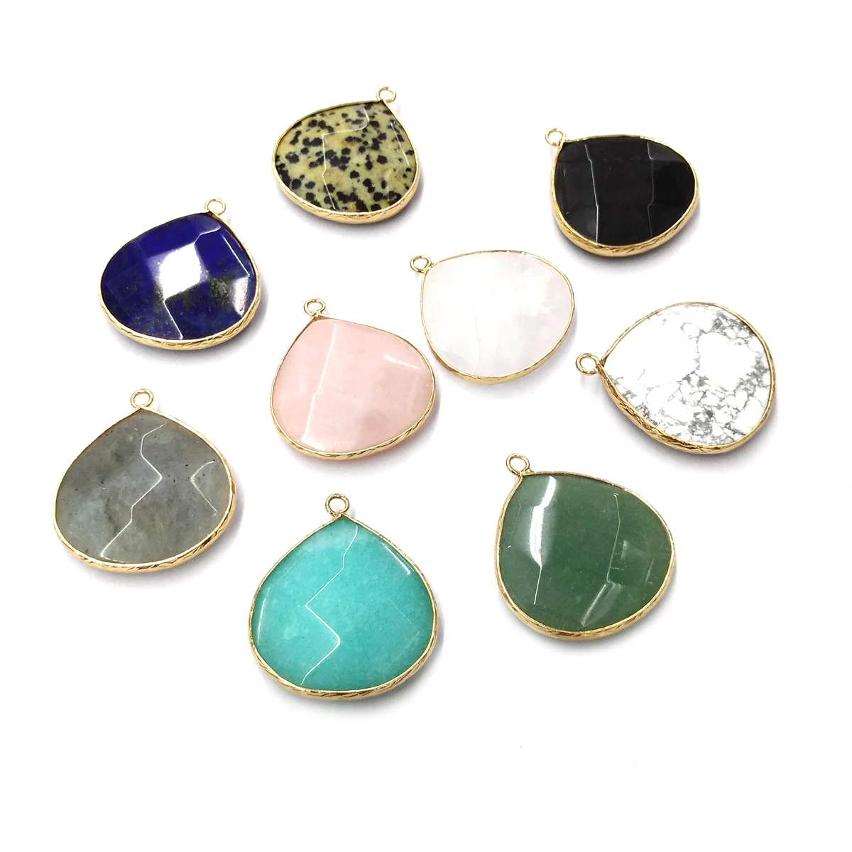 Natural Stone Agates Pendant Charms Pendants for Jewelry Making DIY Necklace Size 29x33mm
Natural Stone Agates Pendant Charms Pendants for Jewelry Making DIY Necklace Size 29x33mm