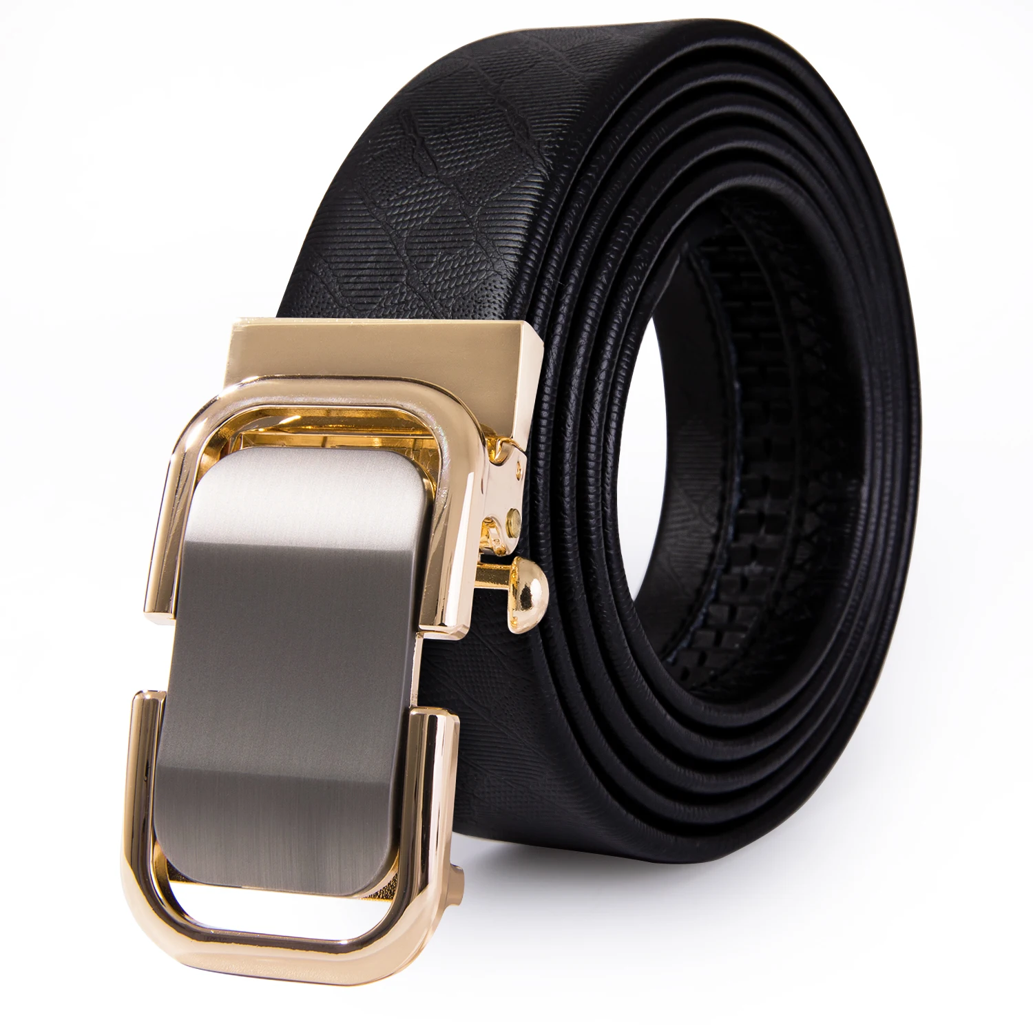 BK-2094 Barry.Wang New Designer Sliver Solid Alloy Automatic Buckle Men Belt Black Genuine Leather Belts For Men Business Party
BK-2094 Barry.Wang New Designer Sliver Solid Alloy Automatic Buckle Men Belt Black Genuine Leather Belts For Men Business Party