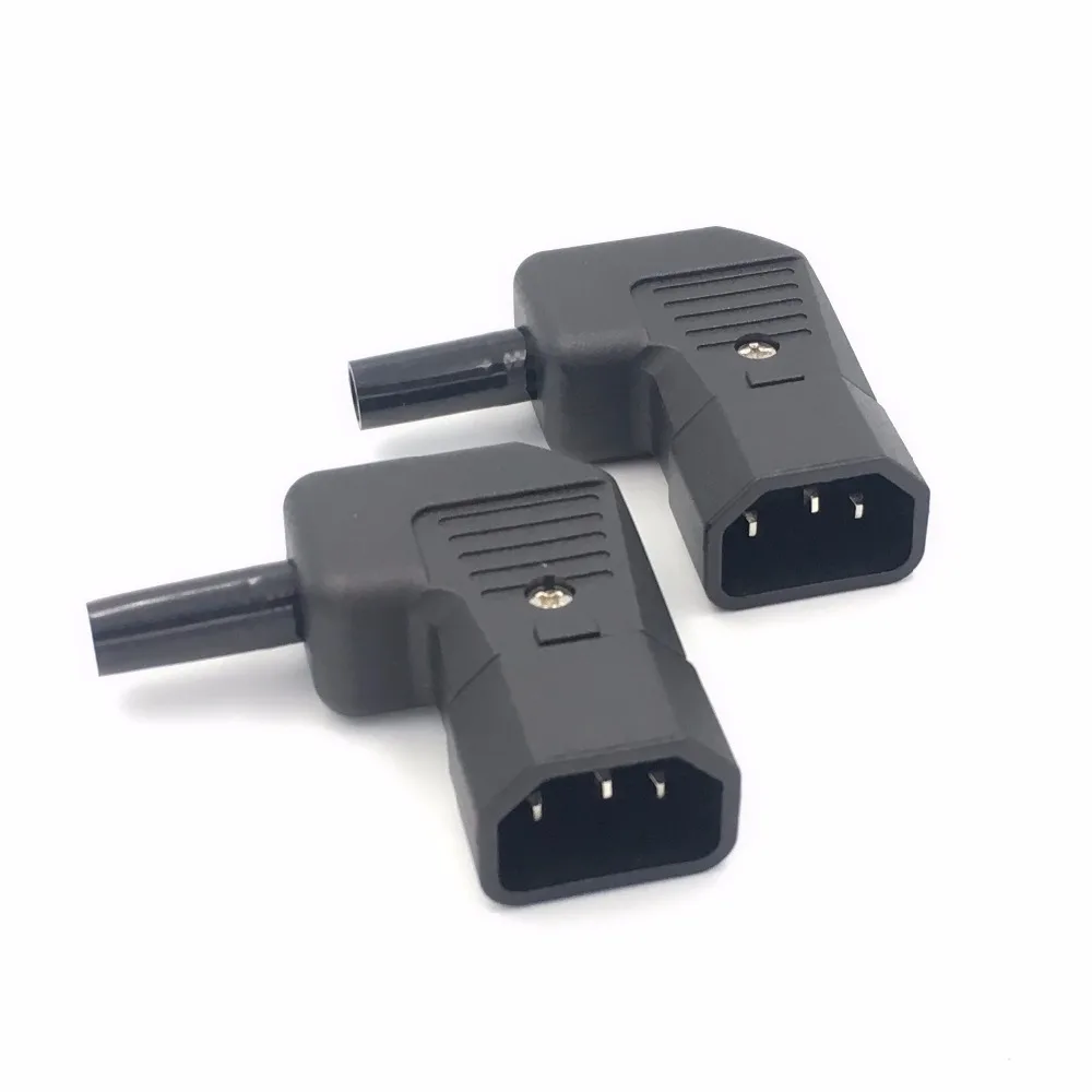 High Quality IEC 320 C14 90 Degree Angled Rewirable Connector Male Plug Adapter UL Approval
High Quality IEC 320 C14 90 Degree Angled Rewirable Connector Male Plug Adapter UL Approval