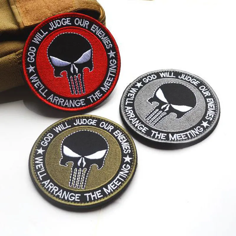 1pc 3d Punisher Armband Tactics Armband Badges Backpack Embroidered Personalized Stickers Military Badges
1pc 3d Punisher Armband Tactics Armband Badges Backpack Embroidered Personalized Stickers Military Badges