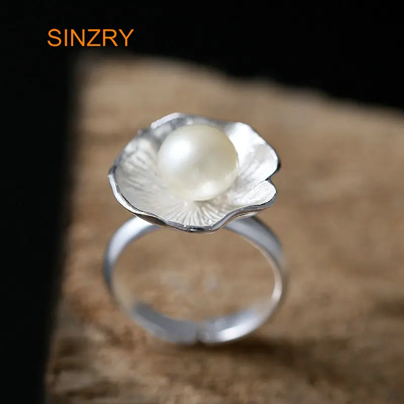Sinzry 2018 new Real Sterling Silver Natural Pearl Original Handmade leaf rings vintage fine jewelry Rings for Women
Sinzry 2018 new Real Sterling Silver Natural Pearl Original Handmade leaf rings vintage fine jewelry Rings for Women