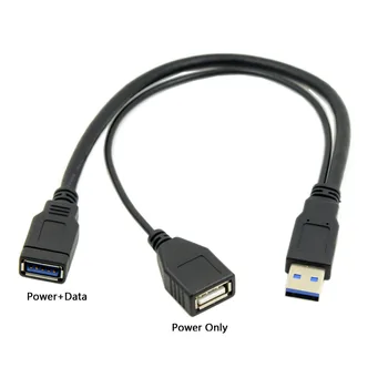 Chenyang USB Cable USB Data Cable USB 3.0 Male to Dual USB Female Extra Power Data Y Extension Cable for 2.5" Mobile Hard Disk
Chenyang USB Cable USB Data Cable USB 3.0 Male to Dual USB Female Extra Power Data Y Extension Cable for 2.5" Mobile Hard Disk