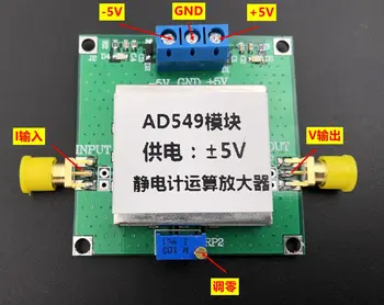 AD549 Electrometer Amplifier Vacuum Ionization Gauge for Measuring Photodiode PH Electrode Buffer
AD549 Electrometer Amplifier Vacuum Ionization Gauge for Measuring Photodiode PH Electrode Buffer