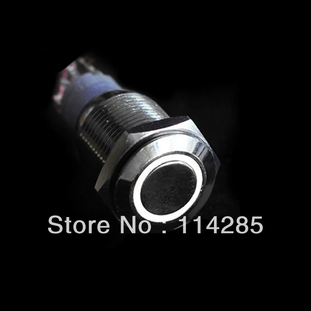 2pc/lot 16mm 12V Metal Push Button Switch Angel Eyes White LED ON/OFF Car Boat Latching Switch
2pc/lot 16mm 12V Metal Push Button Switch Angel Eyes White LED ON/OFF Car Boat Latching Switch