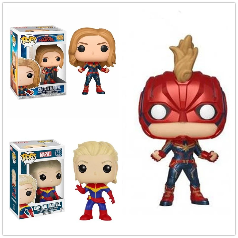 Funko POP Official Captain Marvel The Avengers Marvel Hero Character Vinyl Action Figures Model Toys For Children Gifts
Funko POP Official Captain Marvel The Avengers Marvel Hero Character Vinyl Action Figures Model Toys For Children Gifts