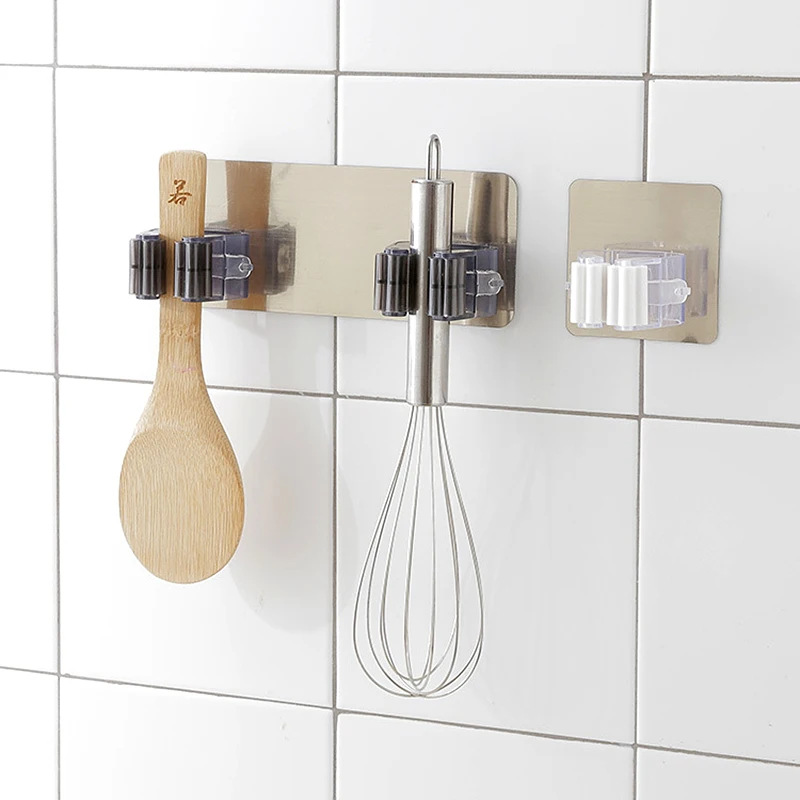 Qianyun Multifunctional Traceless Broom Mop Holder Bathroom Kitchen Non-slip Storage Rack Wall Mounted Hook Storage Holder
Qianyun Multifunctional Traceless Broom Mop Holder Bathroom Kitchen Non-slip Storage Rack Wall Mounted Hook Storage Holder