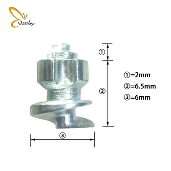 Marrkey 500PCS MS100 6*8.5mm Carbide Tire Studs/Screw Spikes/ spikes for tires/ Ice Studs for car Tires/spike tires bicycle/shoe
Marrkey 500PCS MS100 6*8.5mm Carbide Tire Studs/Screw Spikes/ spikes for tires/ Ice Studs for car Tires/spike tires bicycle/shoe