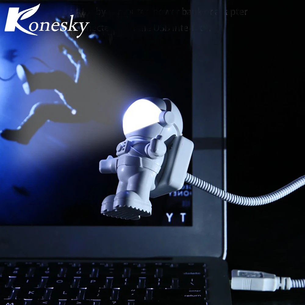 Konesky Keyboard table lamp Night Light Mini White Flexible Astronaut LED USB Night Light for Kids Room Christmas Gift Friends
Konesky Keyboard table lamp Night Light Mini White Flexible Astronaut LED USB Night Light for Kids Room Christmas Gift Friends