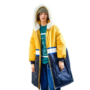 Long Jacket Women Clothes Thicker Warm Cotton Padded Parka Patchwork Casual Vintage Loose Plus Size 2020 Winter Coat Female A614
Long Jacket Women Clothes Thicker Warm Cotton Padded Parka Patchwork Casual Vintage Loose Plus Size 2020 Winter Coat Female A614