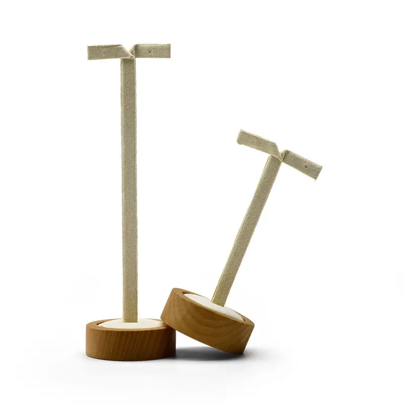 FANXI 2 Pcs /Set Solid Wood Earring Display Stand Round Bottom Earrings Holder Shelf for Jewelry Organizer Earrings Expositor
FANXI 2 Pcs /Set Solid Wood Earring Display Stand Round Bottom Earrings Holder Shelf for Jewelry Organizer Earrings Expositor