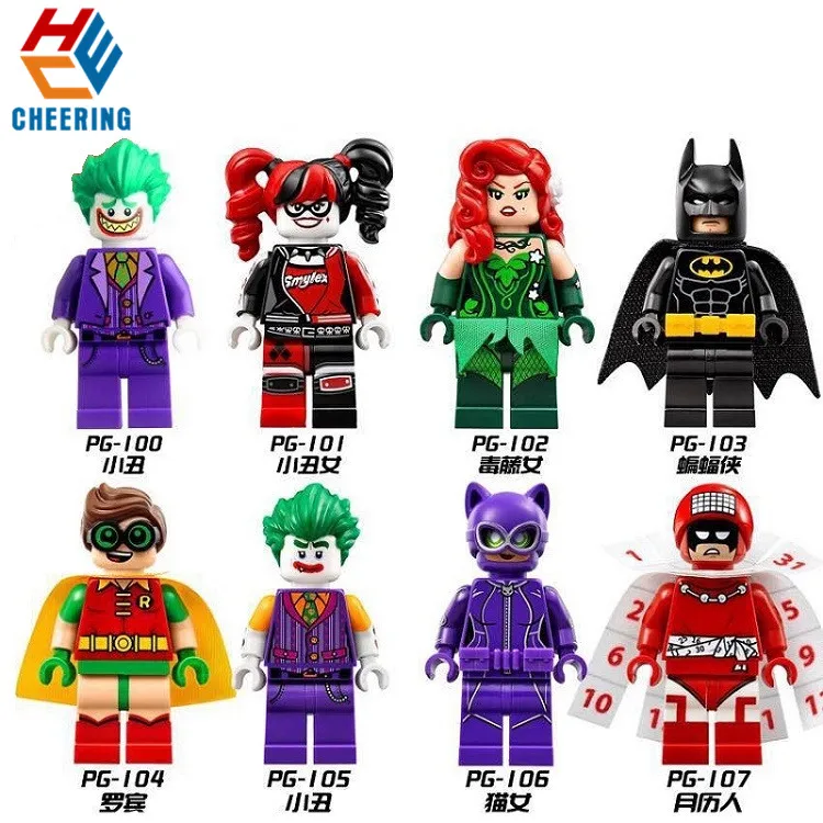 Single Sale Super Heroes Building Blocks Joker Catwoman Poison Batman Robin Calendar Bricks Figures For Kids Dolls Toys PG8032
Single Sale Super Heroes Building Blocks Joker Catwoman Poison Batman Robin Calendar Bricks Figures For Kids Dolls Toys PG8032
