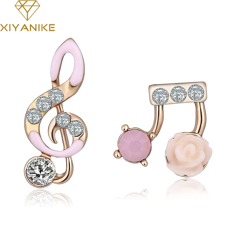 New Music Note Stud Earrings Fashion Accessories Crystal Rhinestone Earrings Jewelry Women Gift Free Shipping Brincos XYE520
New Music Note Stud Earrings Fashion Accessories Crystal Rhinestone Earrings Jewelry Women Gift Free Shipping Brincos XYE520