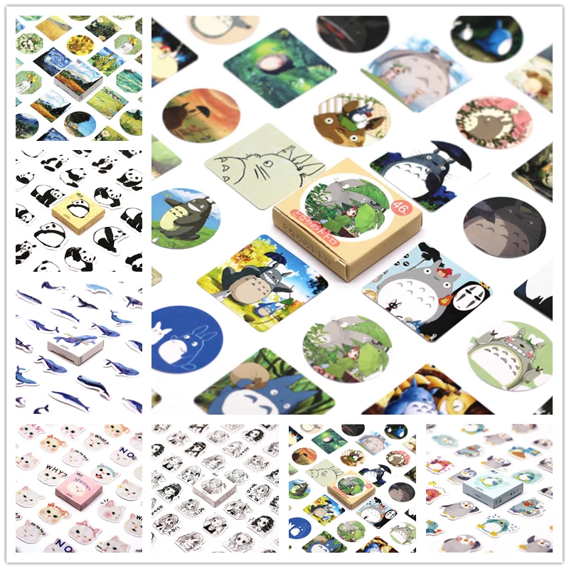 45Pcs/set kawaii creativa Memo pad cute Totoro pattern Diary planner Halloween office decor school supplies stationery
45Pcs/set kawaii creativa Memo pad cute Totoro pattern Diary planner Halloween office decor school supplies stationery