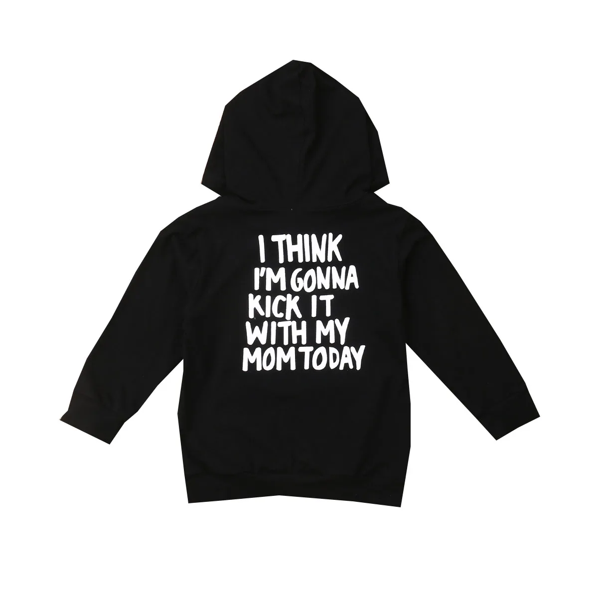 1-6Y Fashion Toddler Baby Girls Boys Hoodies Tops Long Sleeve Black Hooded Letter Print Pullover Tops
1-6Y Fashion Toddler Baby Girls Boys Hoodies Tops Long Sleeve Black Hooded Letter Print Pullover Tops