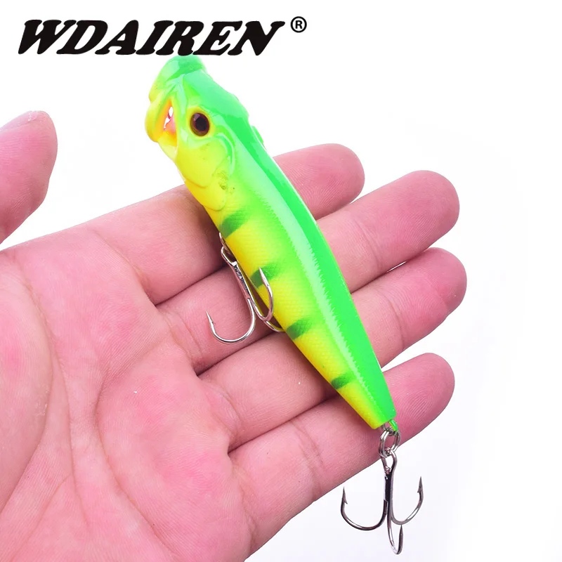 WDAIREN Popper Fishing Lure 9cm 12.5g Pesca Fish Topwater Wobbler Isca Artificial Hard Bait Swimbait 3D Eyes Crankbait WD-442
WDAIREN Popper Fishing Lure 9cm 12.5g Pesca Fish Topwater Wobbler Isca Artificial Hard Bait Swimbait 3D Eyes Crankbait WD-442