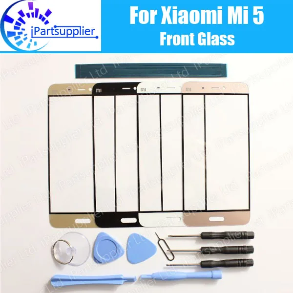 For Xiaomi Mi 5 Front Glass Screen Lens 100% New Front Touch Screen Glass Outer Lens for Xiaomi Mi 5 + Tools + 3M Adhesive
For Xiaomi Mi 5 Front Glass Screen Lens 100% New Front Touch Screen Glass Outer Lens for Xiaomi Mi 5 + Tools + 3M Adhesive
