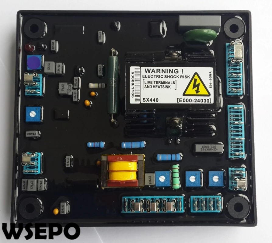SX440 AVR/автоматический регулятор напряжения, возбуждающий ресивер для бесщеточного дизельного генератора
SX440 AVR/автоматический регулятор напряжения, возбуждающий ресивер для бесщеточного дизельного генератора