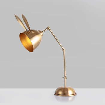 Luxury Modern Gold Rabbit Ear Design Table Lamp for Bedroom Living Room Bedside Table Light
Luxury Modern Gold Rabbit Ear Design Table Lamp for Bedroom Living Room Bedside Table Light