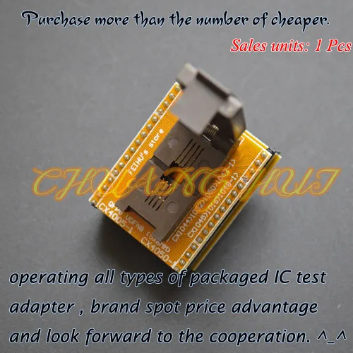CX1045 CX1016 CX1048-1 adapter module can be used after modification QFN8 to DIP8 adapter WSON8 VDFN8 MLF8 Pitch=1.27mm
CX1045 CX1016 CX1048-1 adapter module can be used after modification QFN8 to DIP8 adapter WSON8 VDFN8 MLF8 Pitch=1.27mm