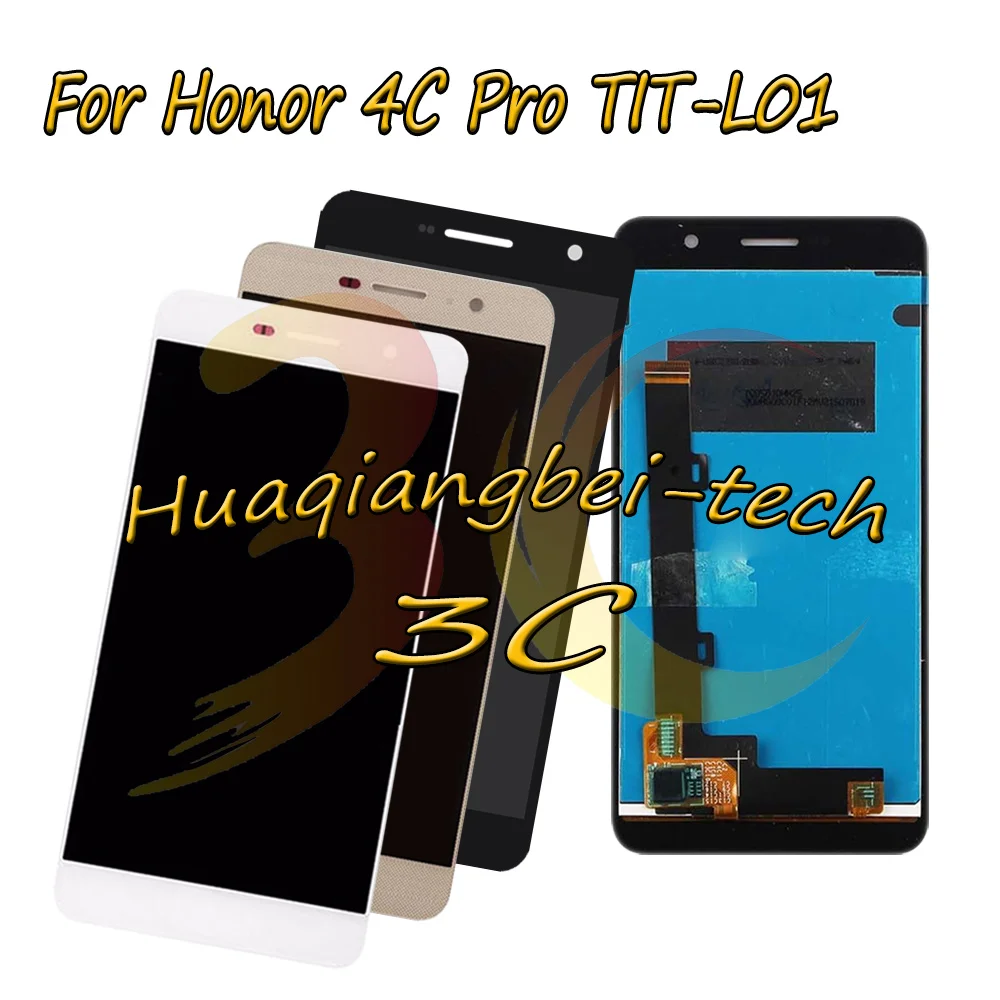 New 5.0'' For Huawei Honor 4C Pro TIT-L01 Full LCD DIsplay + Touch Screen Digitizer Assembly 100% Tested With Tracking Number
New 5.0'' For Huawei Honor 4C Pro TIT-L01 Full LCD DIsplay + Touch Screen Digitizer Assembly 100% Tested With Tracking Number