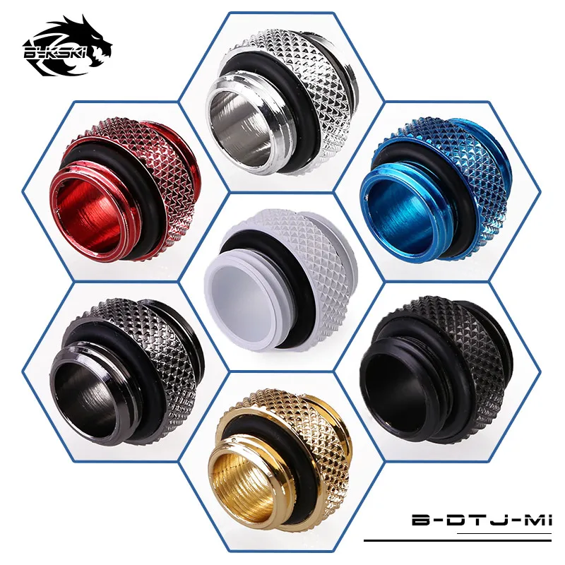 Bykski G1/4'' Double External Thread Mini Fitting Boutique Diamond Pattern Dual Male Connector Multiple Color B-DTJ-MI
Bykski G1/4'' Double External Thread Mini Fitting Boutique Diamond Pattern Dual Male Connector Multiple Color B-DTJ-MI