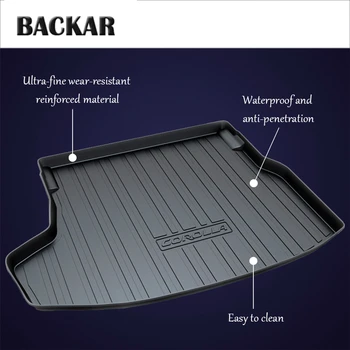 Backa Cargo Rear Trunk Mat Boot Liner Tray For Toyota Rav4 Camry XV40 XV50 Corolla E140/E150 E170 Reiz Vios Sedan Accessories
Backa Cargo Rear Trunk Mat Boot Liner Tray For Toyota Rav4 Camry XV40 XV50 Corolla E140/E150 E170 Reiz Vios Sedan Accessories