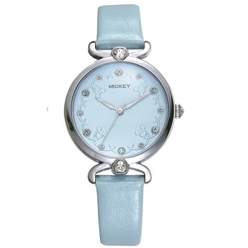 woman watches quartz genuine blue leather Disney Mickey luxury top brand female clock diamond casual 30m waterproof wristwatches
woman watches quartz genuine blue leather Disney Mickey luxury top brand female clock diamond casual 30m waterproof wristwatches