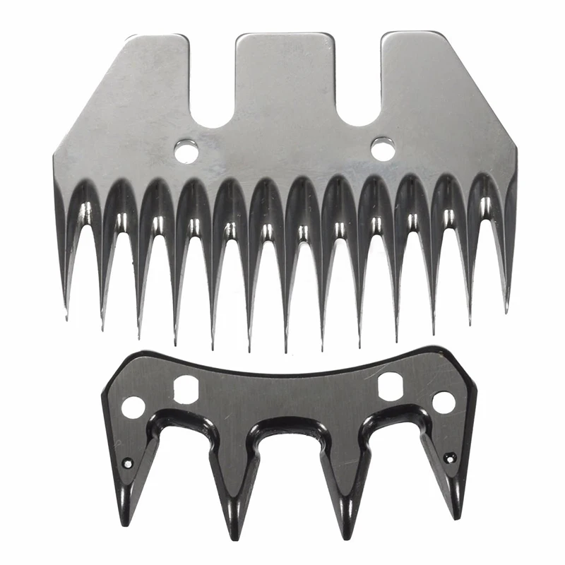 Straight Stainless Steel Clipper 13 and 4 Straight Teeth For Shearing Sheep Livestock Grooming