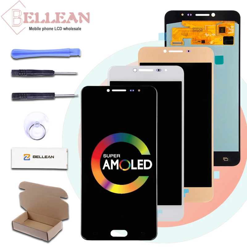 Promotion OLED Catteny C7000 Lcd For Samsung Galaxy C7 Display With Touch Screen Digitizer Assembly Replacement
Promotion OLED Catteny C7000 Lcd For Samsung Galaxy C7 Display With Touch Screen Digitizer Assembly Replacement