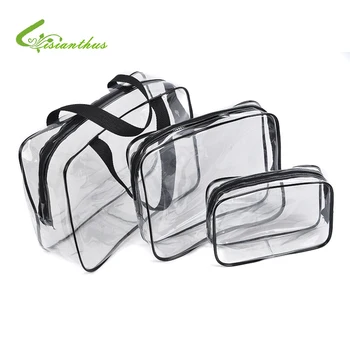 New Sale 3Pcs/Lot Transparent Waterproof Makeup Make up Organizers Cosmetic Bag Outdoor Travel Admission Package Free Shipping
New Sale 3Pcs/Lot Transparent Waterproof Makeup Make up Organizers Cosmetic Bag Outdoor Travel Admission Package Free Shipping