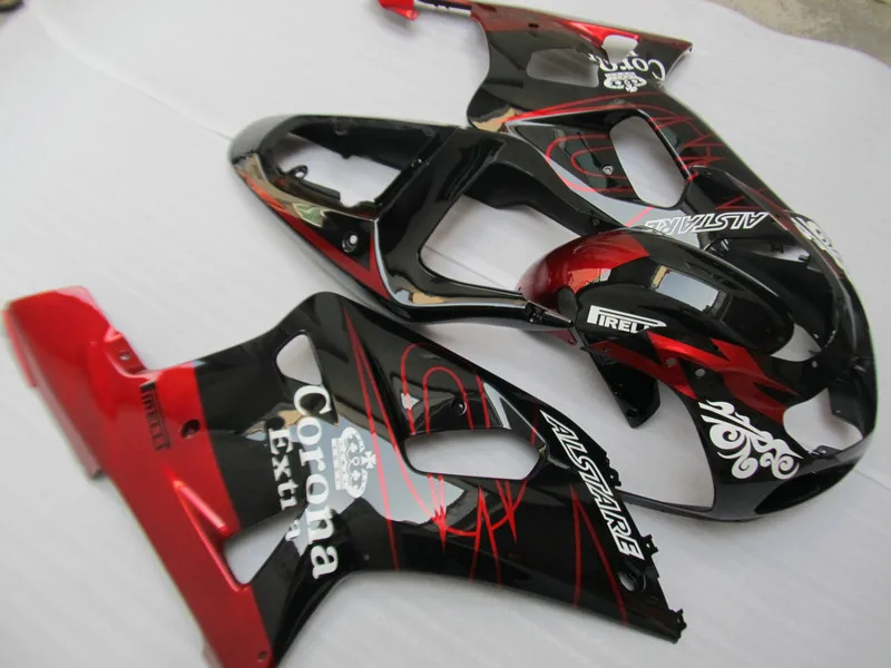 Custom Fairing Kit for SUZUKI GSXR600 750 K1 01 02 03 GSXR600 GSXR750 2001 2002 2003 Red gloss black Fairings set+7gifts SF37
Custom Fairing Kit for SUZUKI GSXR600 750 K1 01 02 03 GSXR600 GSXR750 2001 2002 2003 Red gloss black Fairings set+7gifts SF37