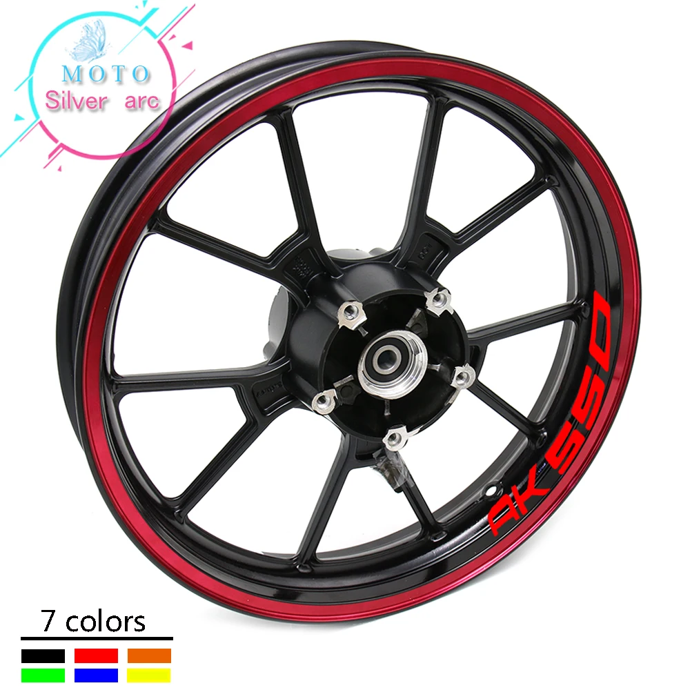 AK550 High quality Motorcycle Wheel stickers For KYMCO AK550 AK 550 Thick Edge Outer Rim Sticker Stripe Wheel Decals
AK550 High quality Motorcycle Wheel stickers For KYMCO AK550 AK 550 Thick Edge Outer Rim Sticker Stripe Wheel Decals