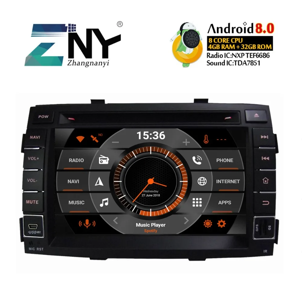 7" HD Android 9.0 Car DVD For Kia Sorento 2009 2010 2011 2012 Auto Radio FM Stereo WiFi GPS Navigation Audio Video Backup Camera
7" HD Android 9.0 Car DVD For Kia Sorento 2009 2010 2011 2012 Auto Radio FM Stereo WiFi GPS Navigation Audio Video Backup Camera