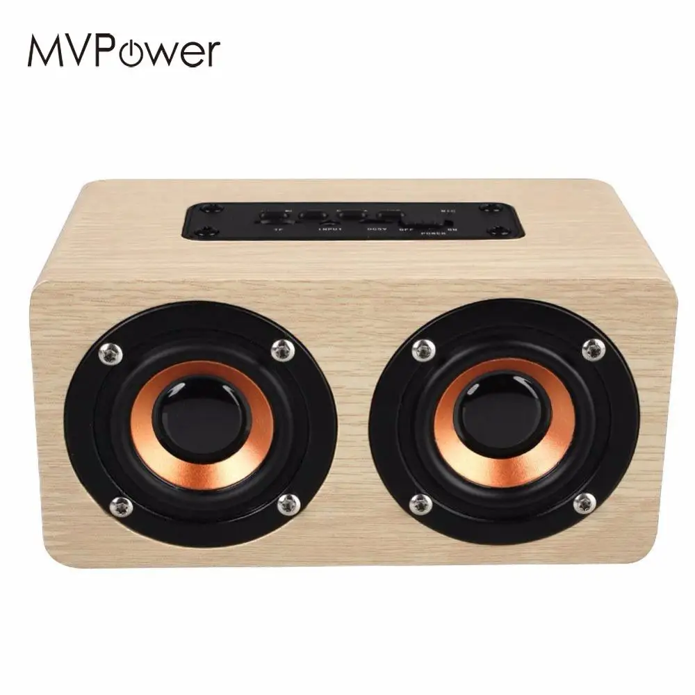 MVpower Wooden Speaker Bluetooth Sound System Portatil Speaker Amplifier Music Center for iOS Andrew Computer PC Laptop
MVpower Wooden Speaker Bluetooth Sound System Portatil Speaker Amplifier Music Center for iOS Andrew Computer PC Laptop