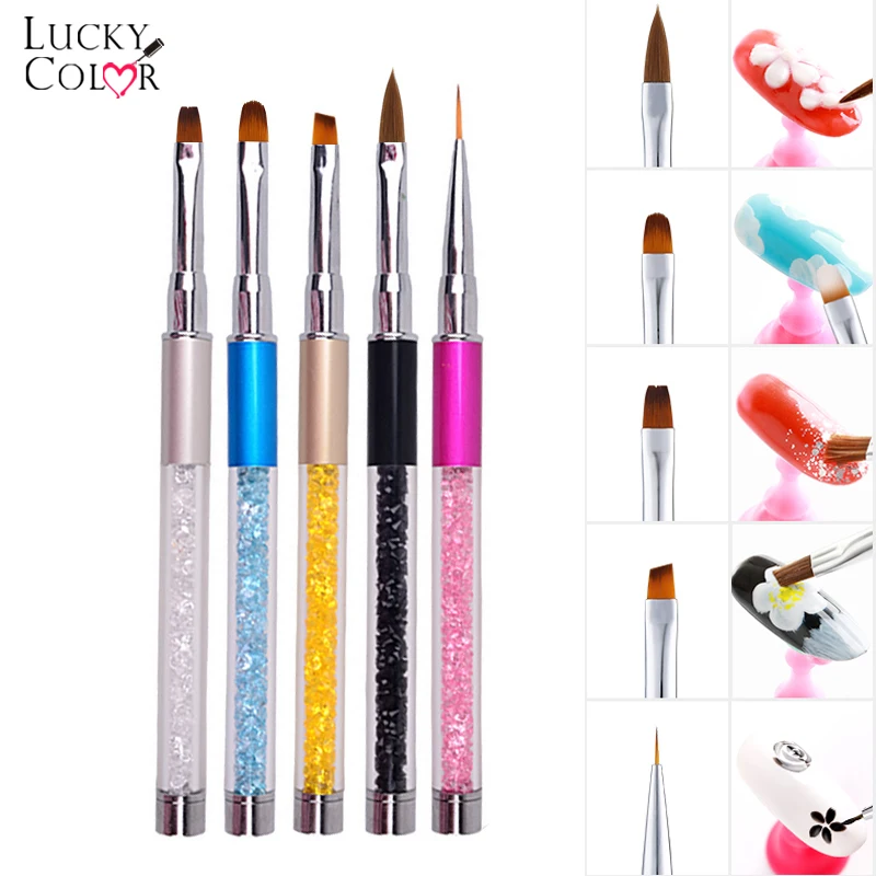 Nail Art Brush Pen Metal Acrylic Handle Carving Polish Gel UV Painting Drawing Line Tips 3D Flower Design Manicure Salon Tool
Nail Art Brush Pen Metal Acrylic Handle Carving Polish Gel UV Painting Drawing Line Tips 3D Flower Design Manicure Salon Tool