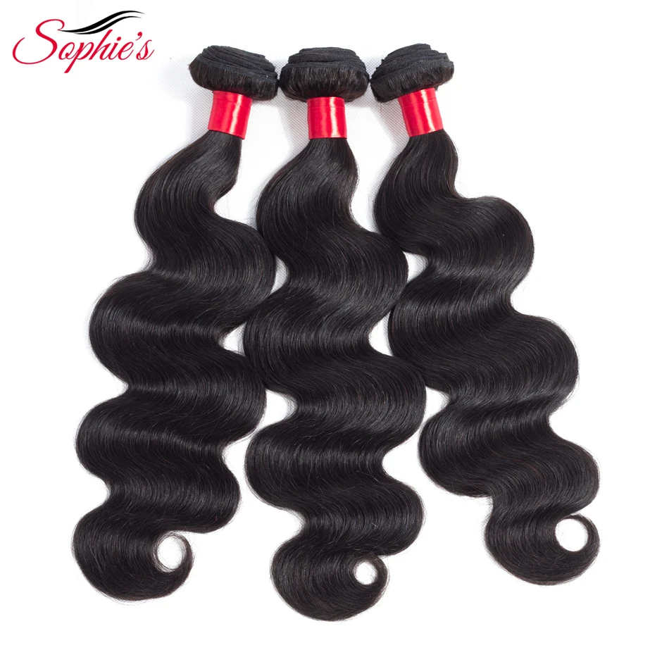 Sophie's Body Wave Human Hair Brazilian Hair Weave Bundles 3 Bundles With One Pack Non Remy Hair Extension Natural Color
Sophie's Body Wave Human Hair Brazilian Hair Weave Bundles 3 Bundles With One Pack Non Remy Hair Extension Natural Color