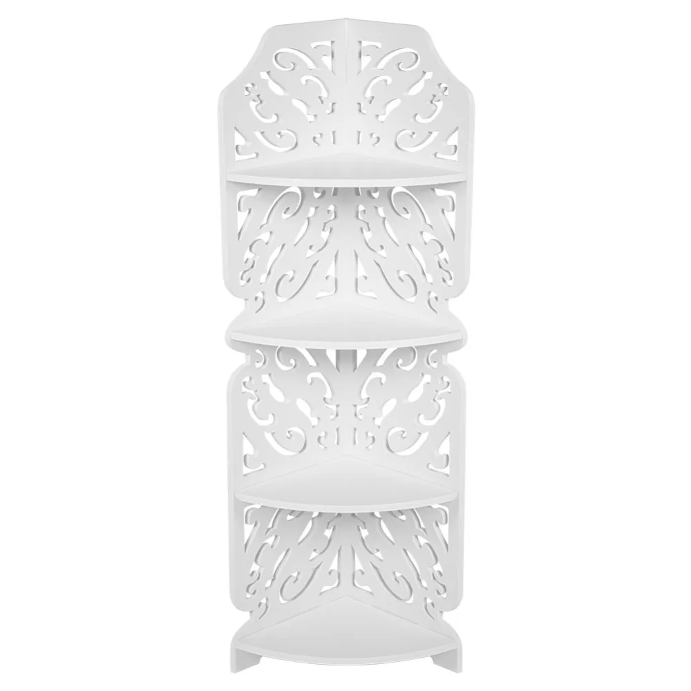 WPC Board 4 Tier Bathroom Wall Mounted Corner Shelf/ Shelves Display Carved Damp Proof Unit Warehouse Shelf
WPC Board 4 Tier Bathroom Wall Mounted Corner Shelf/ Shelves Display Carved Damp Proof Unit Warehouse Shelf