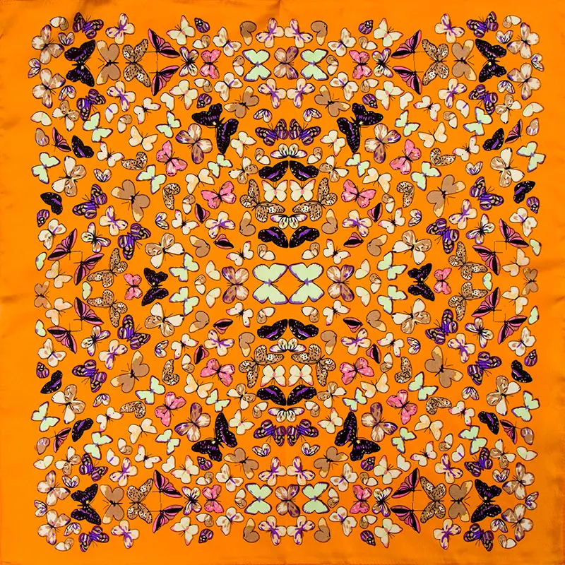 Neckerchief 100% Silk Scarf Women Scarf Neckerchief Bandana Butterfly 2019 Foulard Small Square Silk Scarf Great Gift for Lady
Neckerchief 100% Silk Scarf Women Scarf Neckerchief Bandana Butterfly 2019 Foulard Small Square Silk Scarf Great Gift for Lady