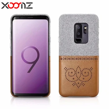 XOOMZ Fashion Soft PU Leather Linen Cloth Hybrid With Card Pocket Shockproof Phone Case For Samsung Galaxy S9/S9 Plus Case Cover
XOOMZ Fashion Soft PU Leather Linen Cloth Hybrid With Card Pocket Shockproof Phone Case For Samsung Galaxy S9/S9 Plus Case Cover