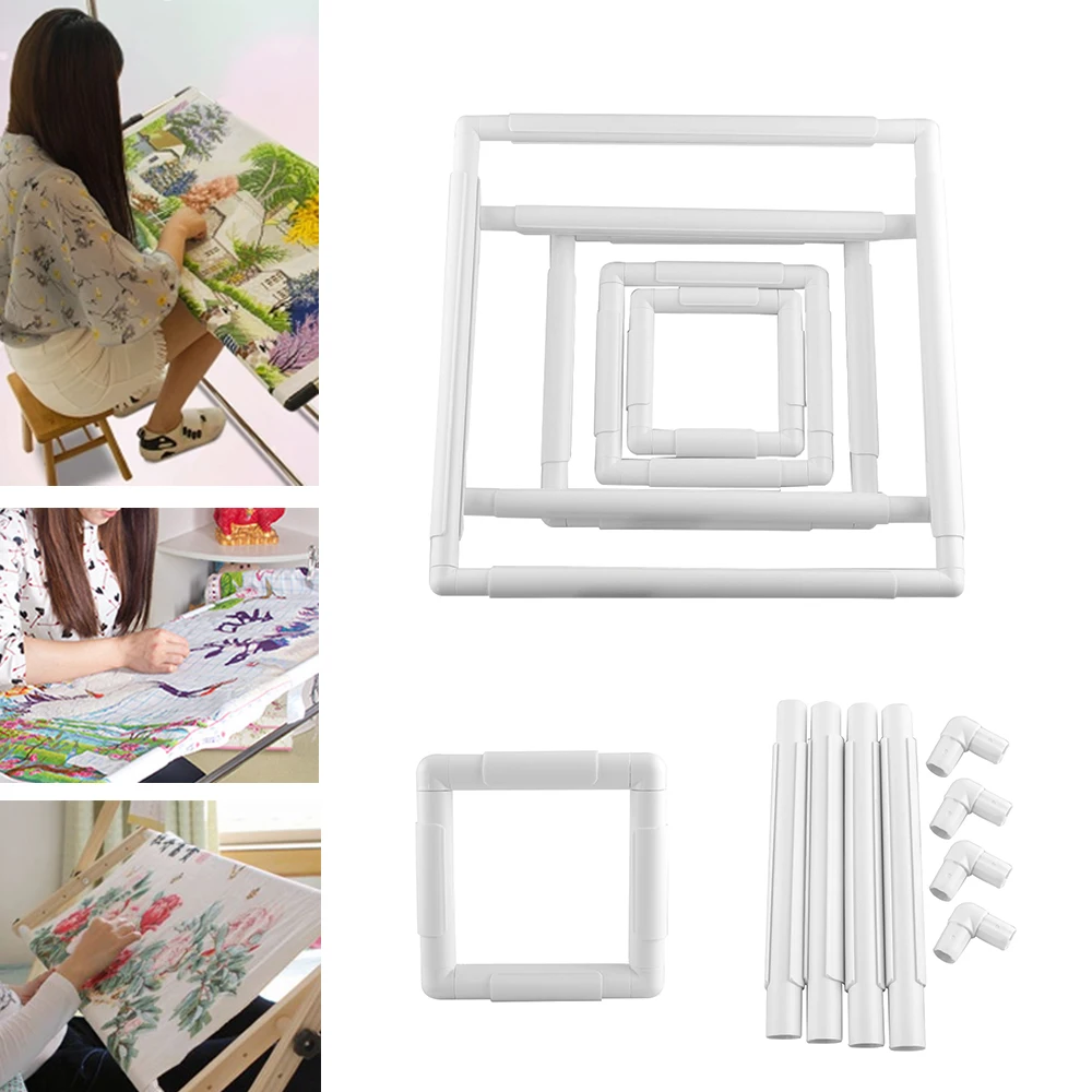 1 Pcs Pratical Handhold Square Shape Embroidery Plastic Frame Hoop Cross Stitch DIY Crafts Tools Hot Sale
1 Pcs Pratical Handhold Square Shape Embroidery Plastic Frame Hoop Cross Stitch DIY Crafts Tools Hot Sale
