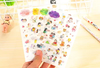 kawaii happy life pvc Transparent Organizer Calendar Diary Book Planner Sticker Scrapbook Decoration papeleria sale
kawaii happy life pvc Transparent Organizer Calendar Diary Book Planner Sticker Scrapbook Decoration papeleria sale