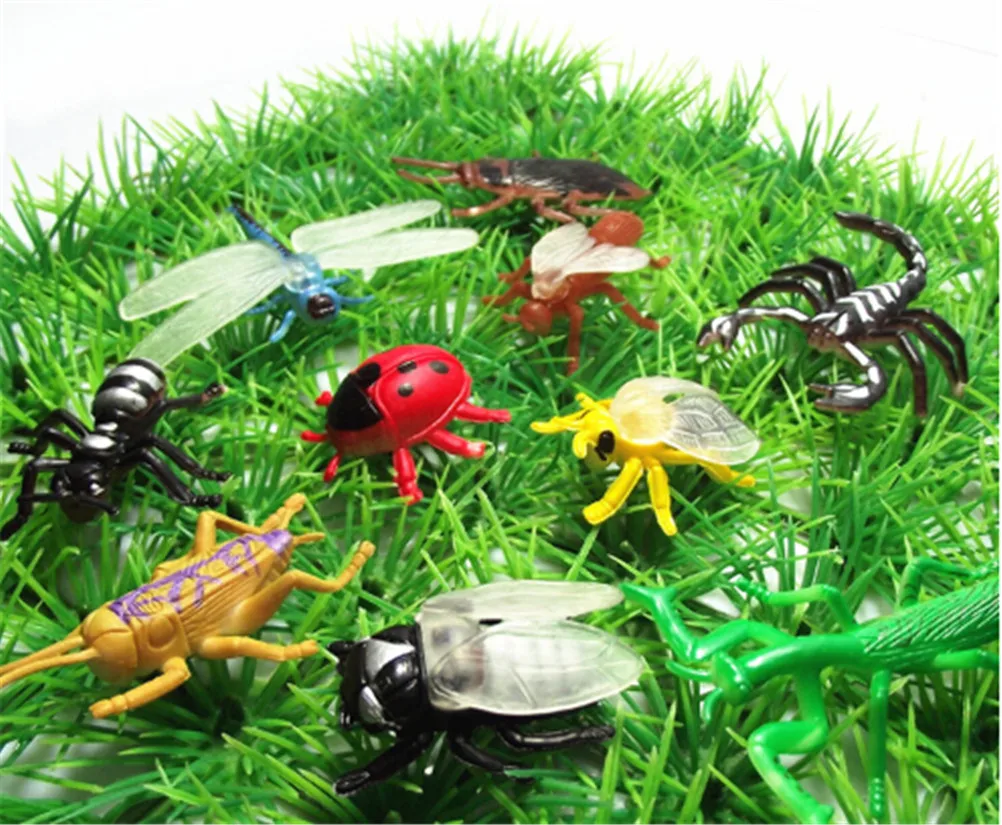 Mini Animal Figurine Kids Educational Play Toys Simulation Insect Animal Model Toys Action& Figures Dragonfly Beetle Grasshopper
Mini Animal Figurine Kids Educational Play Toys Simulation Insect Animal Model Toys Action& Figures Dragonfly Beetle Grasshopper