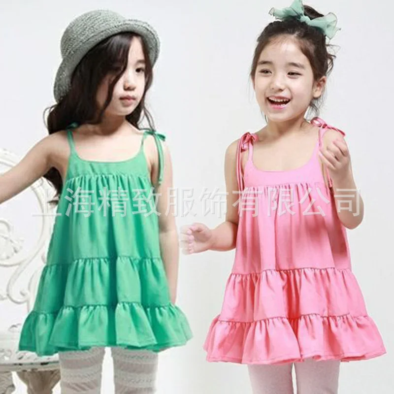 2016 Vestidos New Girl Dress Vestido Hot Selling Girls Suspender Dresses Wholesale Summer 2 Colors In Stock Fast 0
2016 Vestidos New Girl Dress Vestido Hot Selling Girls Suspender Dresses Wholesale Summer 2 Colors In Stock Fast 0
